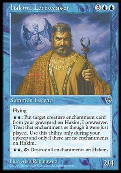 Hakim, Loreweaver (Mirage) Medium Play
