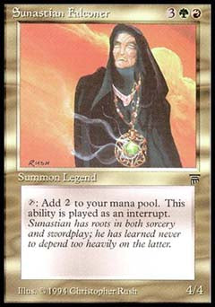 Sunastian Falconer (Legends) Heavy Play