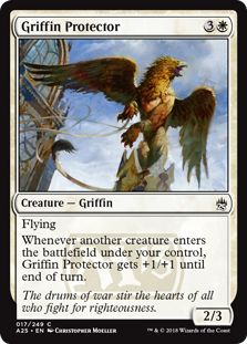 Griffin Protector (Masters 25) Near Mint Foil