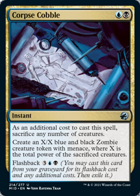 Corpse Cobble (Innistrad: Midnight Hunt) Near Mint