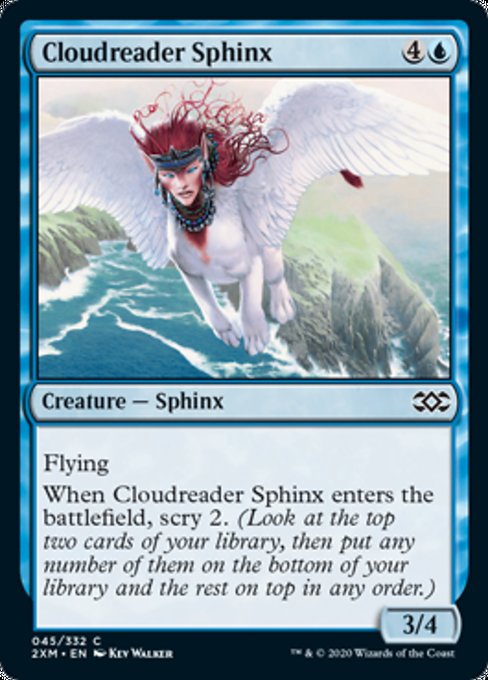 Cloudreader Sphinx (Double Masters) Near Mint Foil