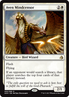 Aven Mindcensor (Amonkhet) Near Mint