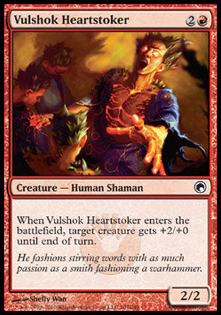 Vulshok Heartstoker (Scars of Mirrodin) Light Play