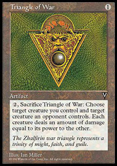 Triangle of War (Visions) Medium Play