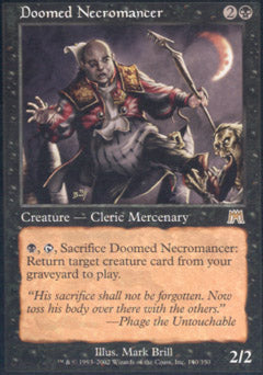 Doomed Necromancer (Onslaught) Medium Play