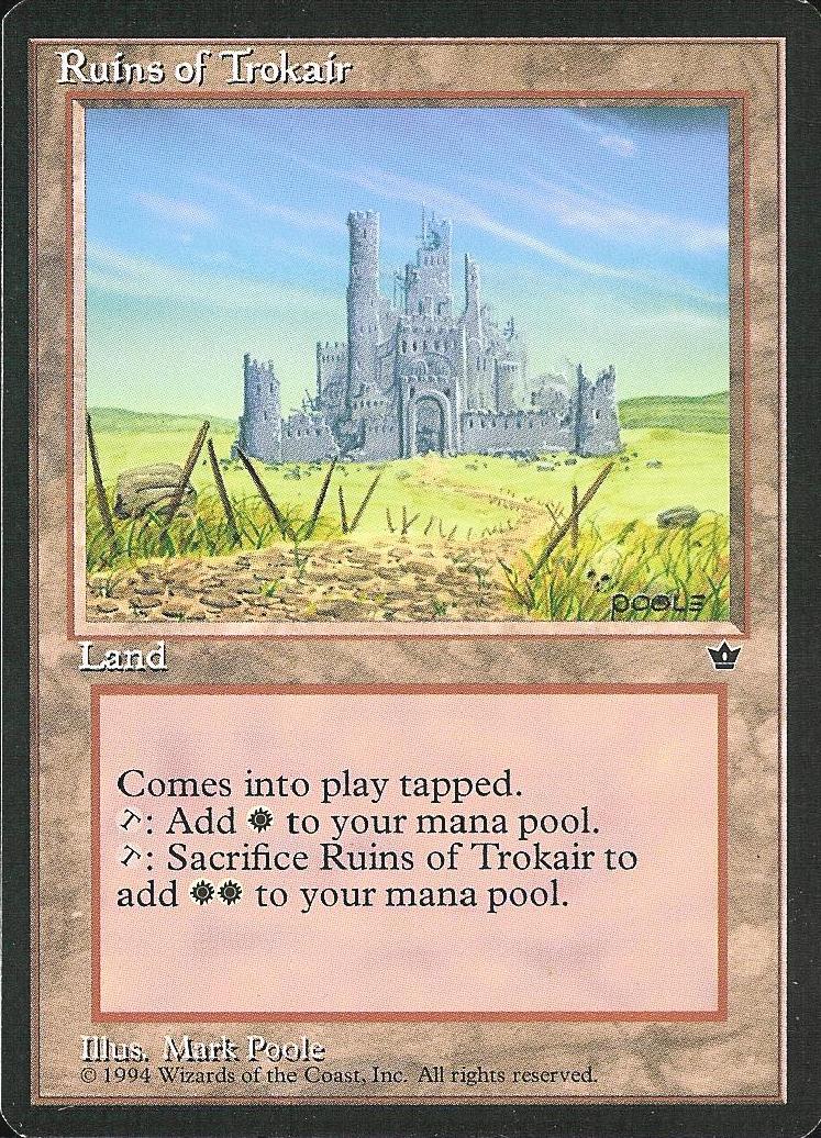 Ruins of Trokair (Fallen Empires) Medium Play