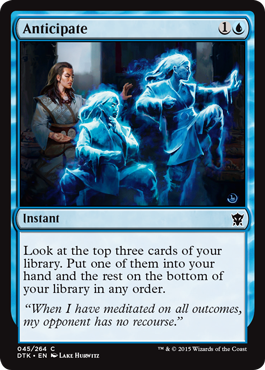 Anticipate (Dragons of Tarkir) Near Mint
