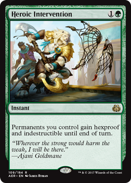 Heroic Intervention (Aether Revolt) Medium Play