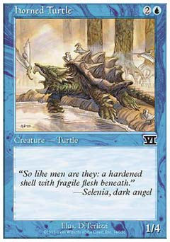 Horned Turtle (Classic 6th Edition) Light Play