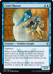Court Hussar (Masters 25) Medium Play
