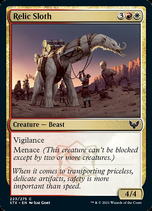 Relic Sloth (Strixhaven) Medium Play