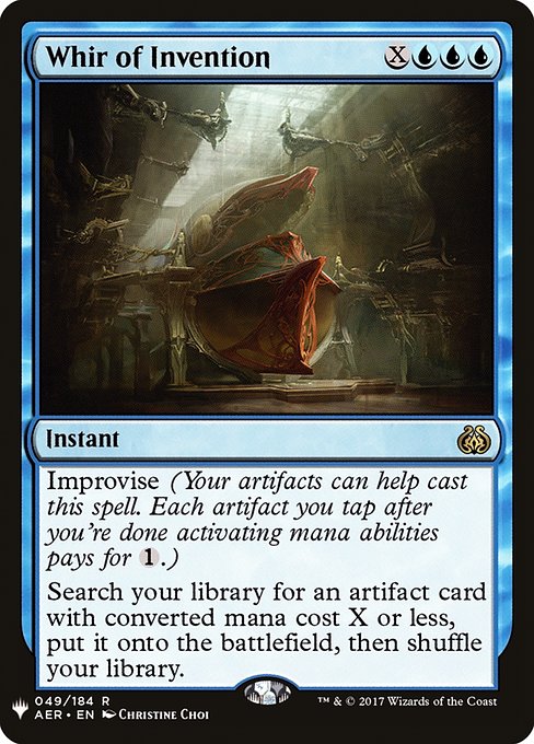 Whir of Invention (Mystery Booster) Near Mint