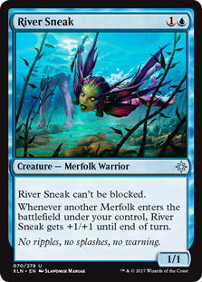 River Sneak (Ixalan) Near Mint Foil