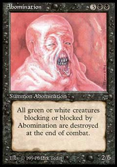 Abomination (Legends) Heavy Play