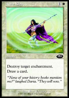 Aura Blast (Planeshift) Medium Play Foil