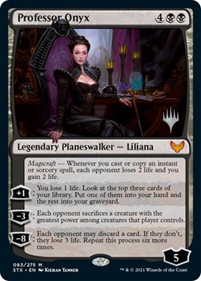Professor Onyx (Promo Pack: Strixhaven) Near Mint Foil
