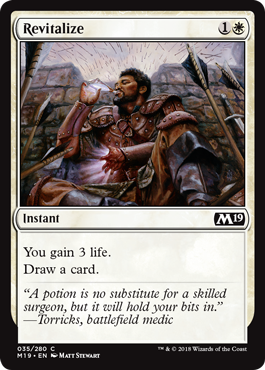 Revitalize (Magic 2019 Core Set) Near Mint