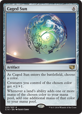 Caged Sun (Commander 2014 Edition) Near Mint
