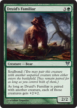 Druid's Familiar (Avacyn Restored) Medium Play