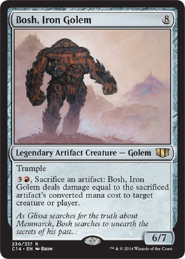 Bosh, Iron Golem (Commander 2014 Edition) Near Mint
