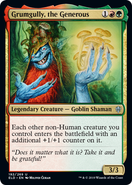 Grumgully, the Generous (Throne of Eldraine) Light Play