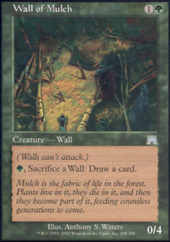 Wall of Mulch (Onslaught) Near Mint