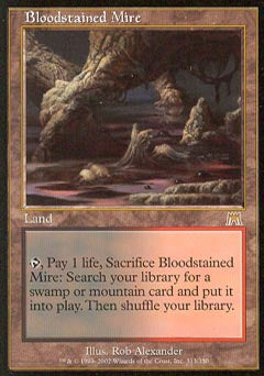 Bloodstained Mire (Onslaught) Damaged / Poor