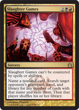 Slaughter Games (Return to Ravnica) Near Mint Foil