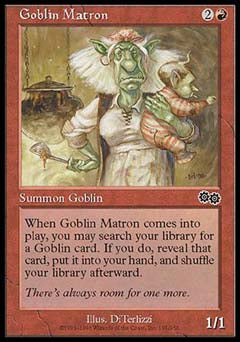 Goblin Matron (Urza's Saga) Medium Play