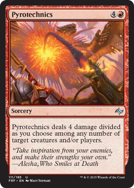 Pyrotechnics (Fate Reforged) Medium Play