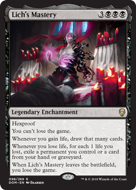 Lich's Mastery (Dominaria) Near Mint