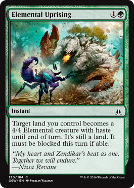 Elemental Uprising (Oath of the Gatewatch) Near Mint