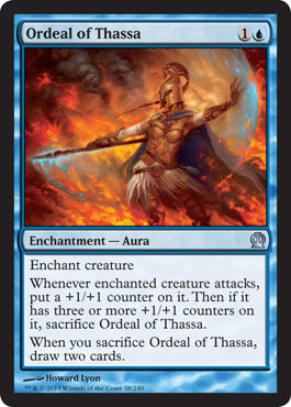 Ordeal of Thassa (Theros) Medium Play