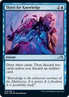 Thirst for Knowledge (Kamigawa: Neon Dynasty) Near Mint