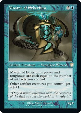 Master of Etherium (Commander: The Brothers' War) Light Play