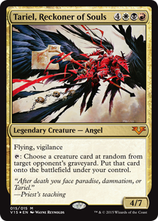 Tariel, Reckoner of Souls (From the Vault: Angels) Near Mint Foil