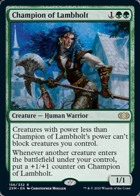 Champion of Lambholt (Double Masters) Near Mint