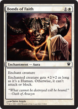 Bonds of Faith (Innistrad) Light Play