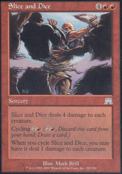 Slice and Dice (Onslaught) Medium Play