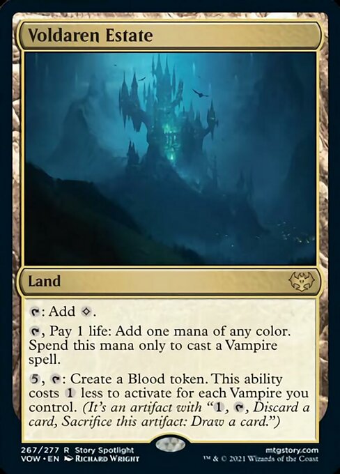 Voldaren Estate (Innistrad: Crimson Vow) Near Mint Foil