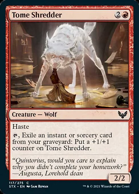 Tome Shredder (Strixhaven) Near Mint Foil