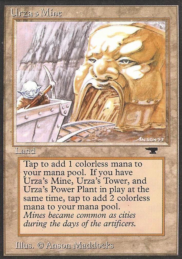 Urza's Mine (Mouth) (Antiquities) Heavy Play