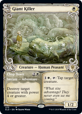 Showcase Giant Killer (Throne of Eldraine) Near Mint