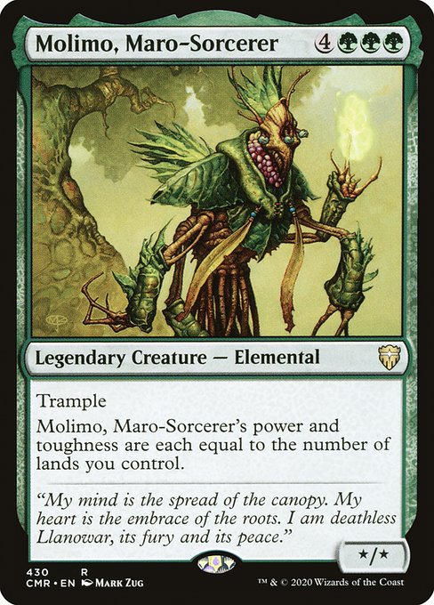 Molimo, Maro-Sorcerer (Commander Legends) Near Mint