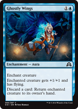 Ghostly Wings (Shadows Over Innistrad) Medium Play