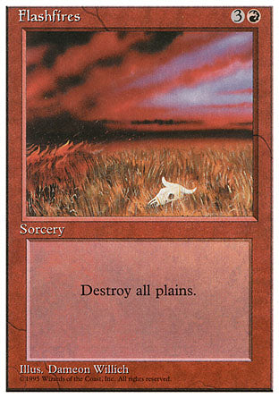 Flashfires (4th Edition) Heavy Play