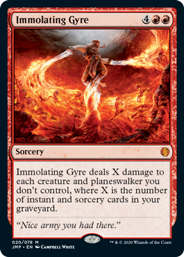 Immolating Gyre (Jumpstart) Near Mint