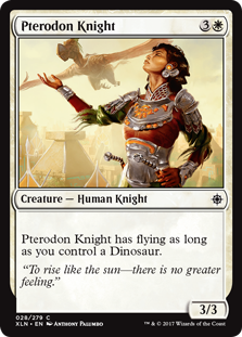 Pterodon Knight (Ixalan) Light Play