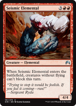 Seismic Elemental (Magic Origins) Medium Play