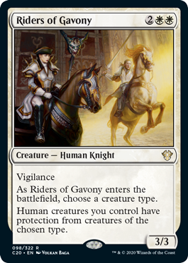 Riders of Gavony (Commander 2020 Ikoria) Near Mint